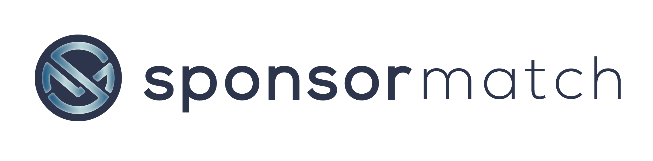 blue sponsor match logo horizontal